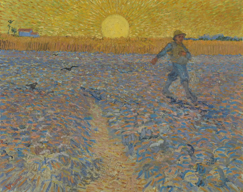 Le Semeur au soleil couchant, F422 – Van Gogh