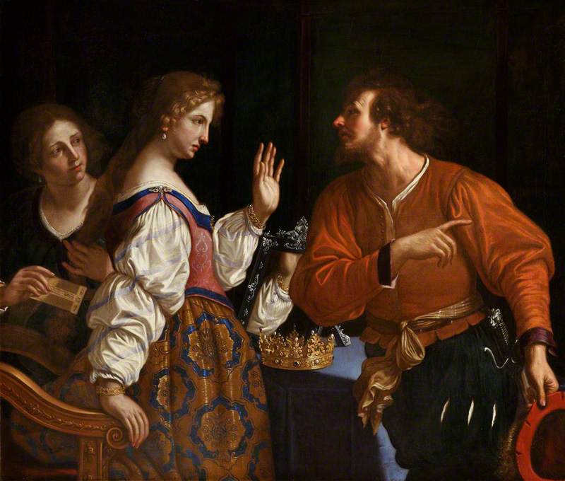 Sémiramis recevant la nouvelle de la chute de Babylone - Guercino