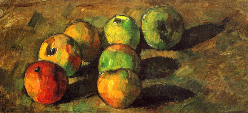 Sept pommes - Paul Cézanne