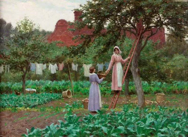 Septembre - Edmund Blair Leighton image 1 reproduction réalisée par Alpha Reproduction