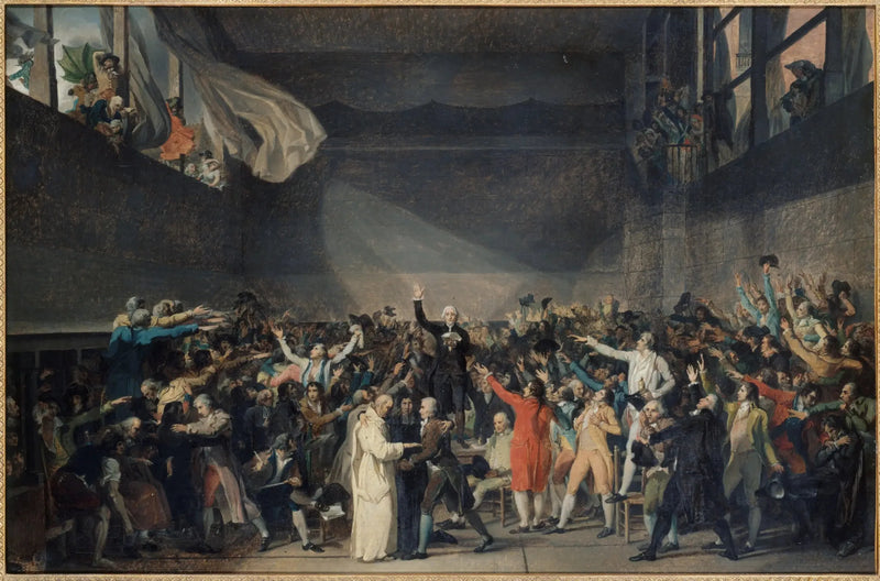 Serment du Jeu de paume, le 20 juin 1789 - Jacques-Louis David