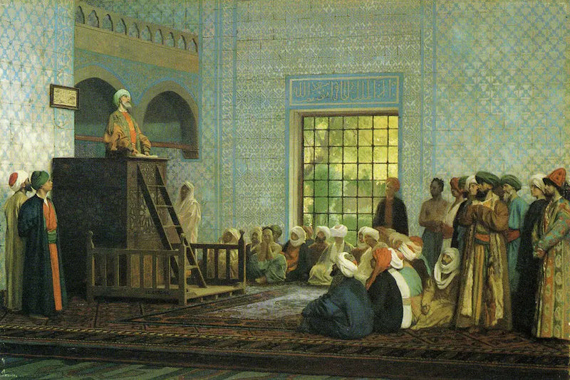Sermon à la mosquée - Jean-Léon Gérôme