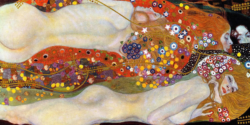 Serpents d'eau II - Gustav Klimt