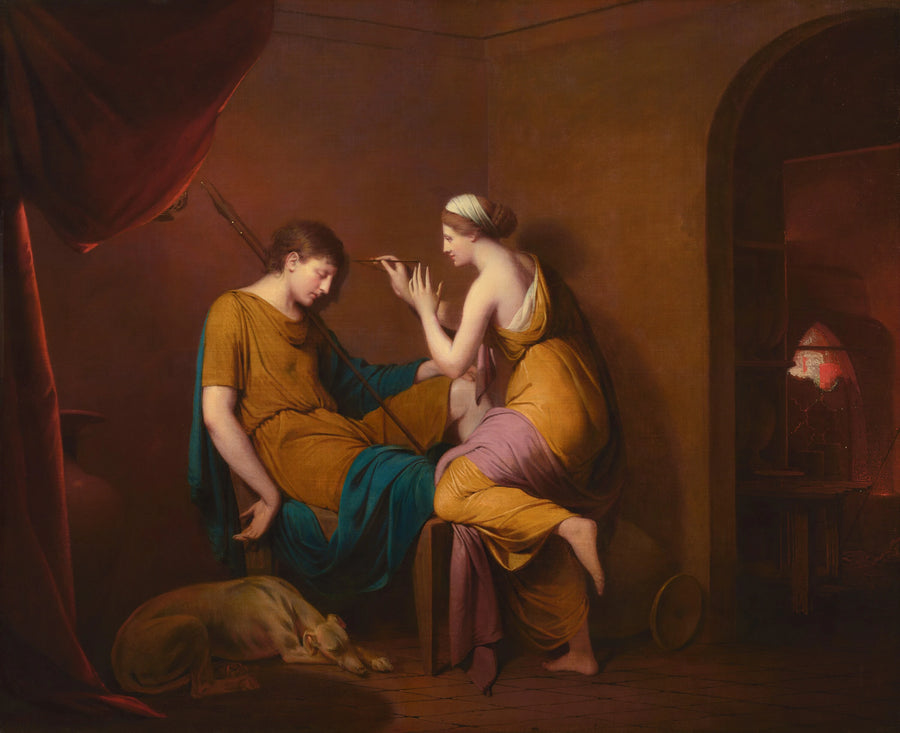 La servante corinthienne - Joseph Wright