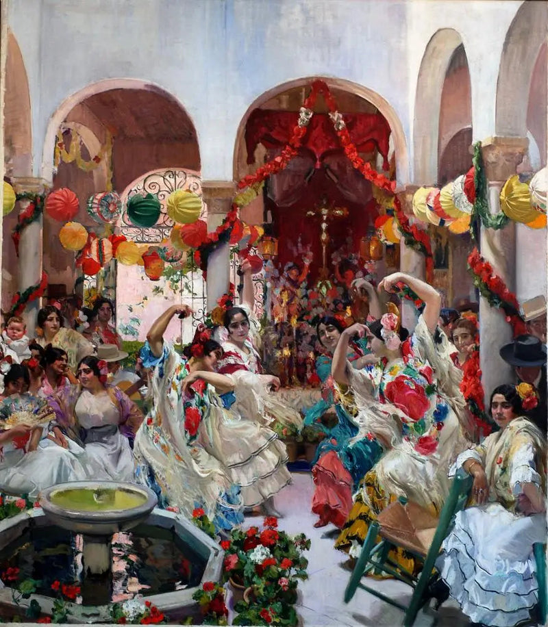 Séville, la danse - Joaquín Sorolla