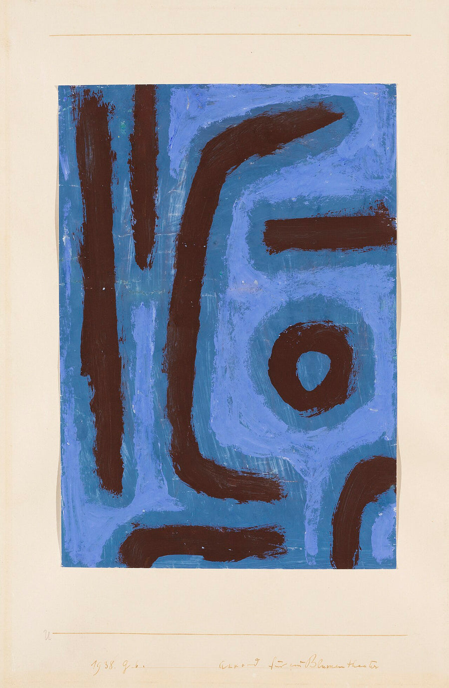 Akkord für ein Blumentheater - Paul Klee