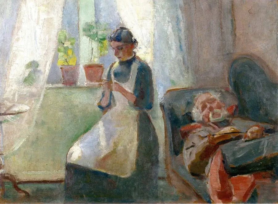 Sieste d'après-midi - Edvard Munch