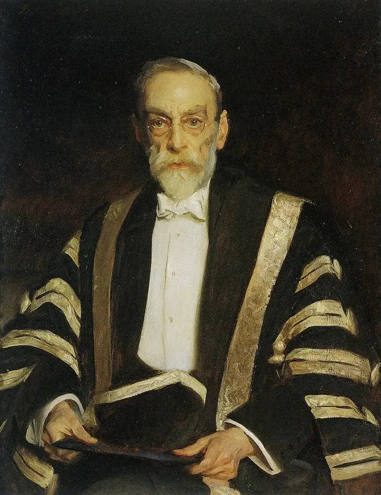 Sir Edward Henry Busk (1844–1926), demi-longueur (vice-chancelier de l'Université de Londres, 1905–1907) - John Singer Sargent