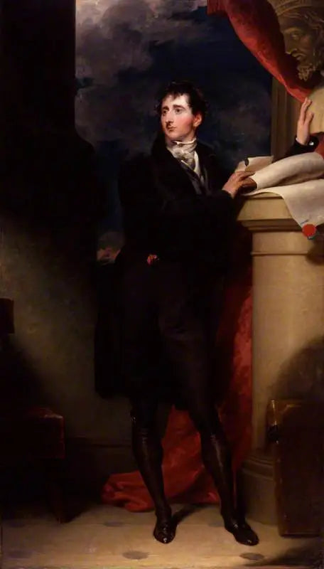Sir Francis Burdett, 5e baronnet - Thomas Lawrence image 1 reproduction d’œuvre d’art à l’huile