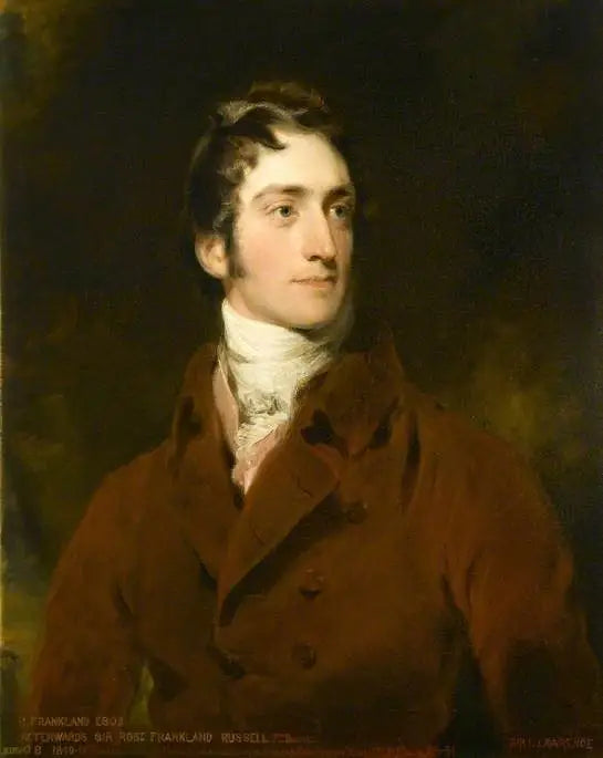 Sir Robert Frankland Russell (1784–1849), 7e baron - Thomas Lawrence image 1 tableau peint à l’huile sur toile