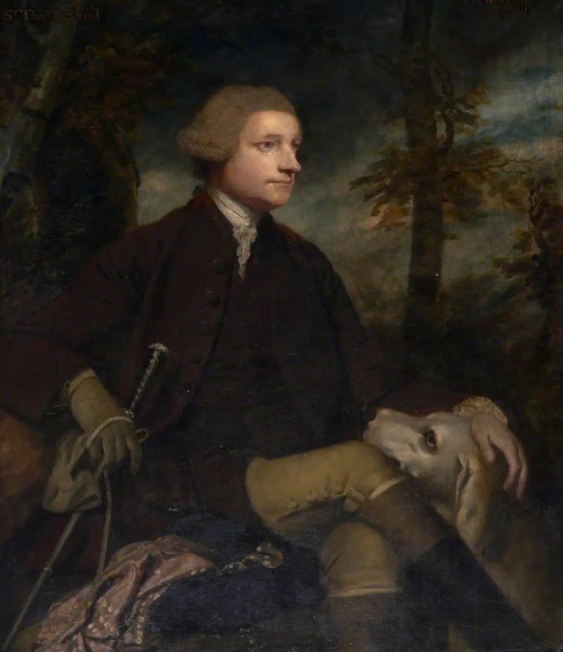 Sir Thomas Dyke Acland, 3e/7e baronnet Acland de Columb-John MP (1722-1785) - Joshua Reynolds