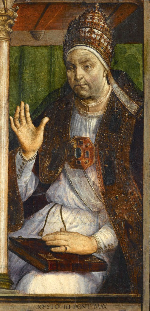 Sixte IV (1414-1484), pape - Pedro Berruguete