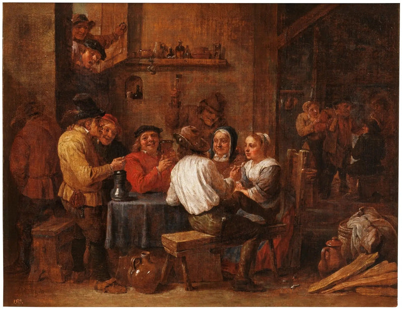 Smokers and Drinkers - David Teniers le Jeune