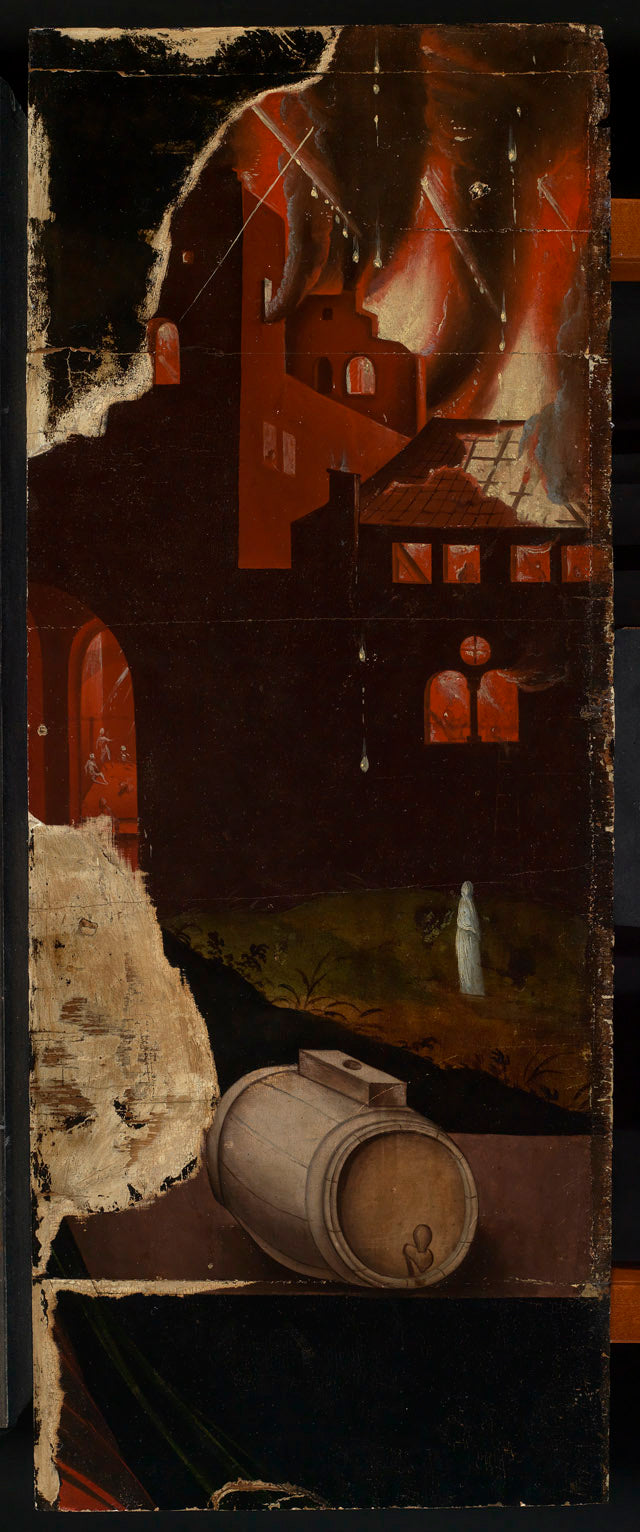 Sodome en flammes - Hans Baldung Grien