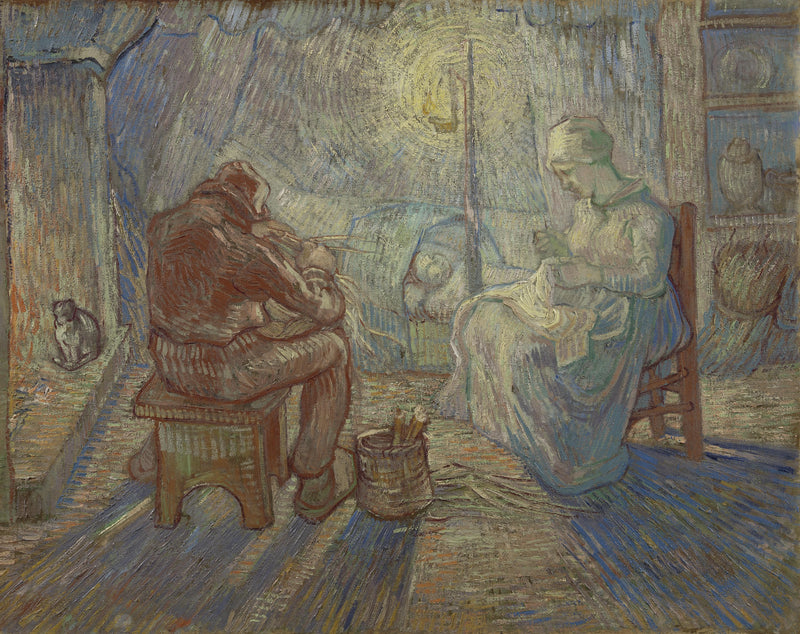 Le Soir d’après Millet, F647 – Vincent van Gogh