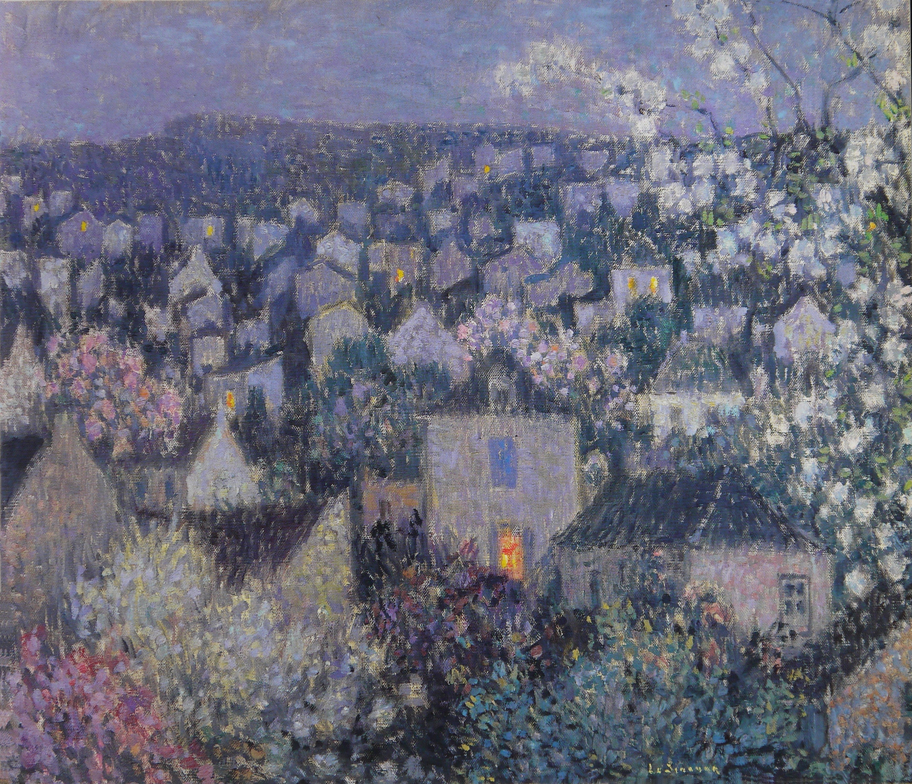 Soir de mai - Henri Le Sidaner