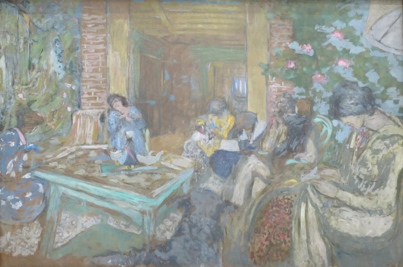 Soirée couture à Loctudy - Édouard Vuillard