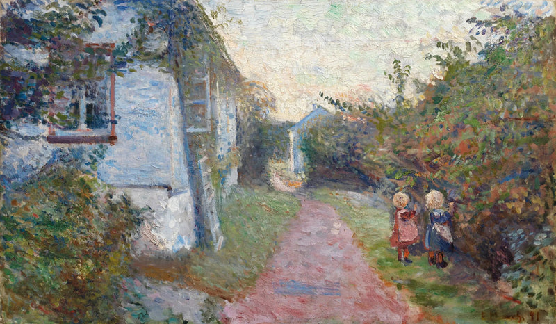 Soirée d'été à Åsgardstrand - Edvard Munch