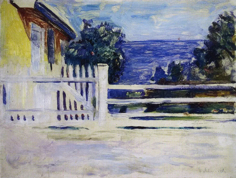 Soirée d'été à Åsgardstrand - Edvard Munch