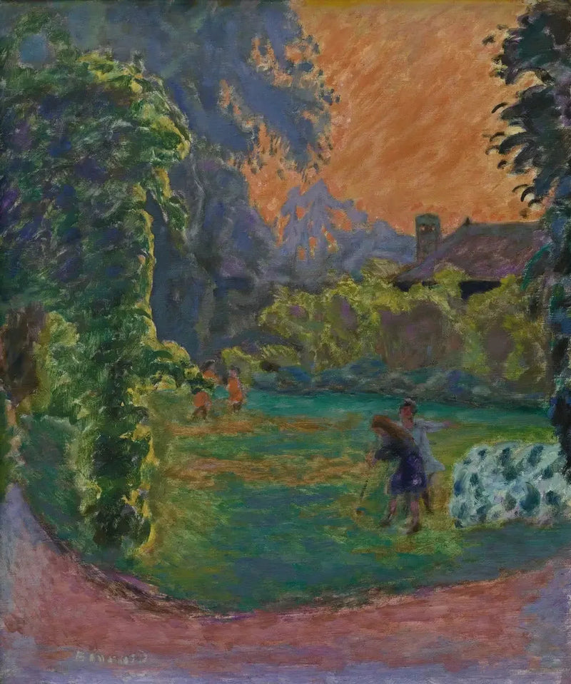 Soleil couchant - Pierre Bonnard