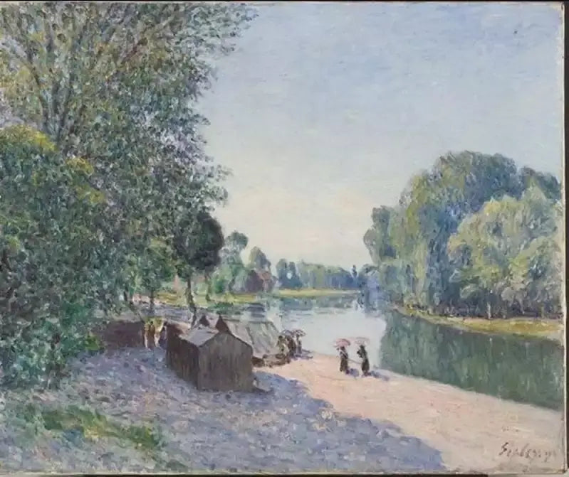 Soleil du matin - Alfred Sisley