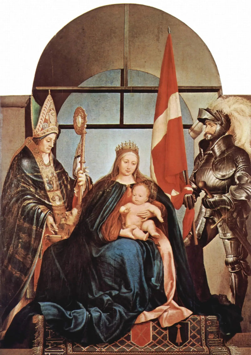 Solothurner Madonna - Hans Holbein le Jeune