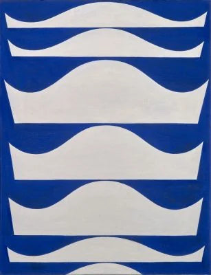 Echelonnement (1934, version 2), peinture de Sophie Taeuber-Arp