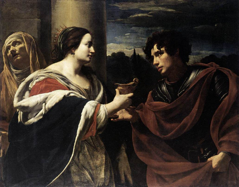 Sophonisbe recevant la coupe de poison - Simon Vouet