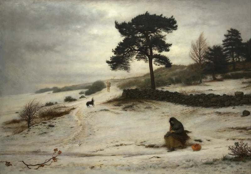 Souffle, souffle, vent d'hiver - John Everett Millais