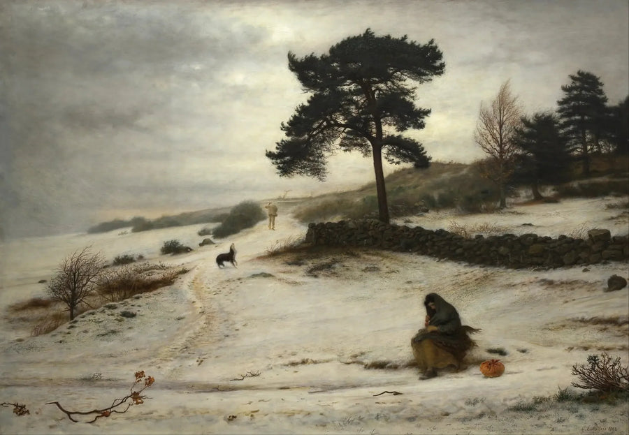 Souffle, souffle, vent d'hiver - John Everett Millais