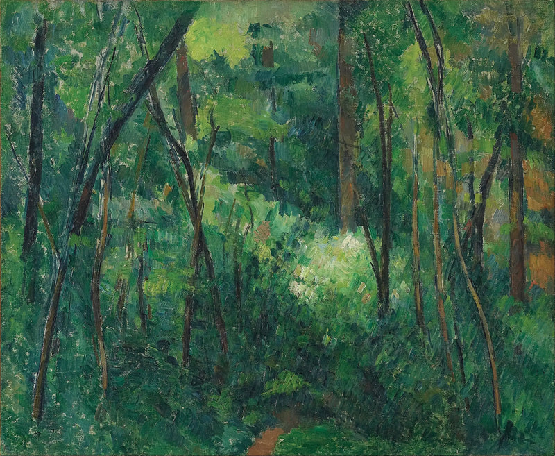 Sous-bois - Paul Cézanne