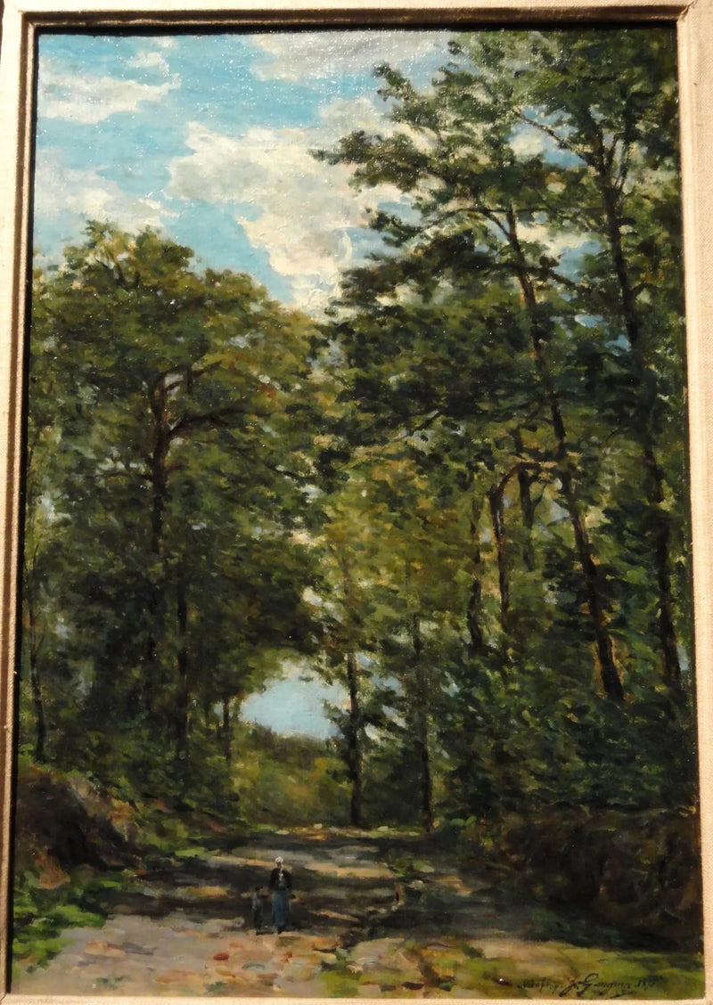 Sous-bois Viroflay - Paul Gauguin
