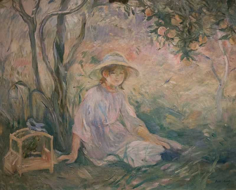 Sous l'oranger - Berthe Morisot