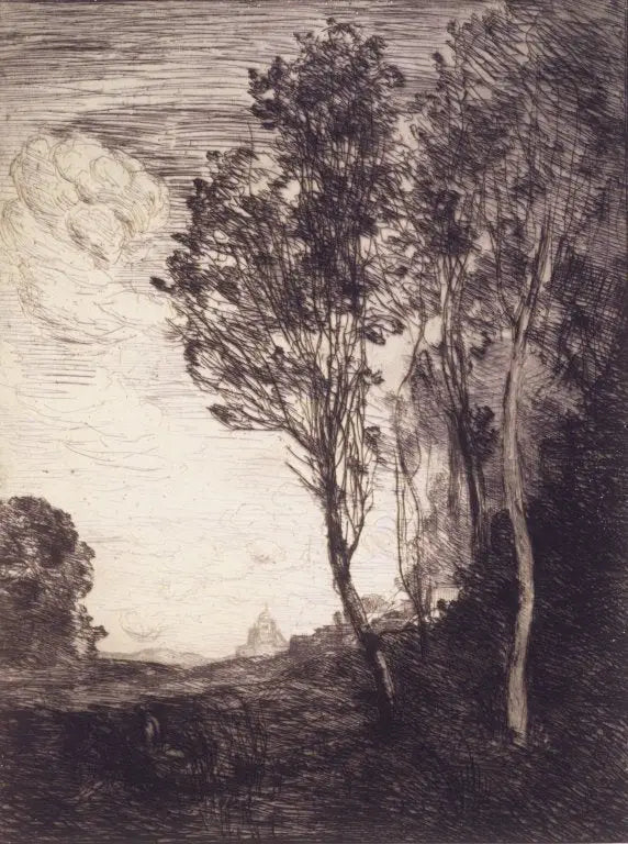 « Souvenir d'Italie » - Jean-Baptiste Camille Corot