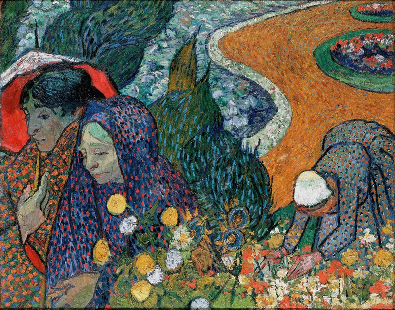 Souvenir du jardin à Etten - Vincent van Gogh