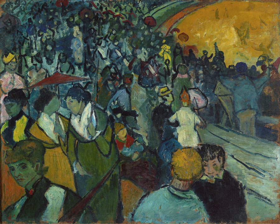 Spectateurs dans les arènes d’Arles, F548 – Van Gogh