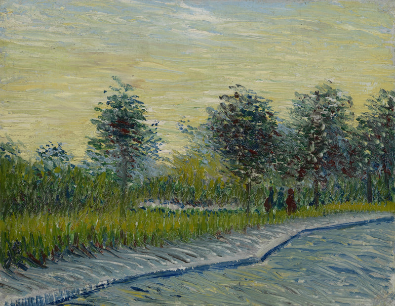 Square Saint-Pierre au coucher du soleil, F275 – Van Gogh