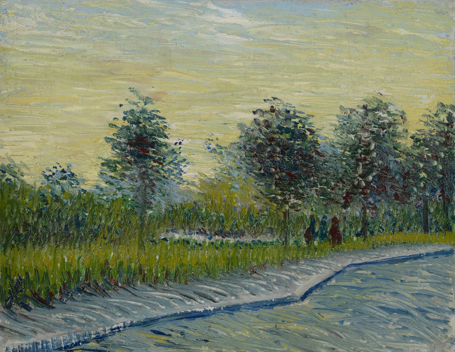 Square Saint-Pierre au coucher du soleil, F275 – Van Gogh