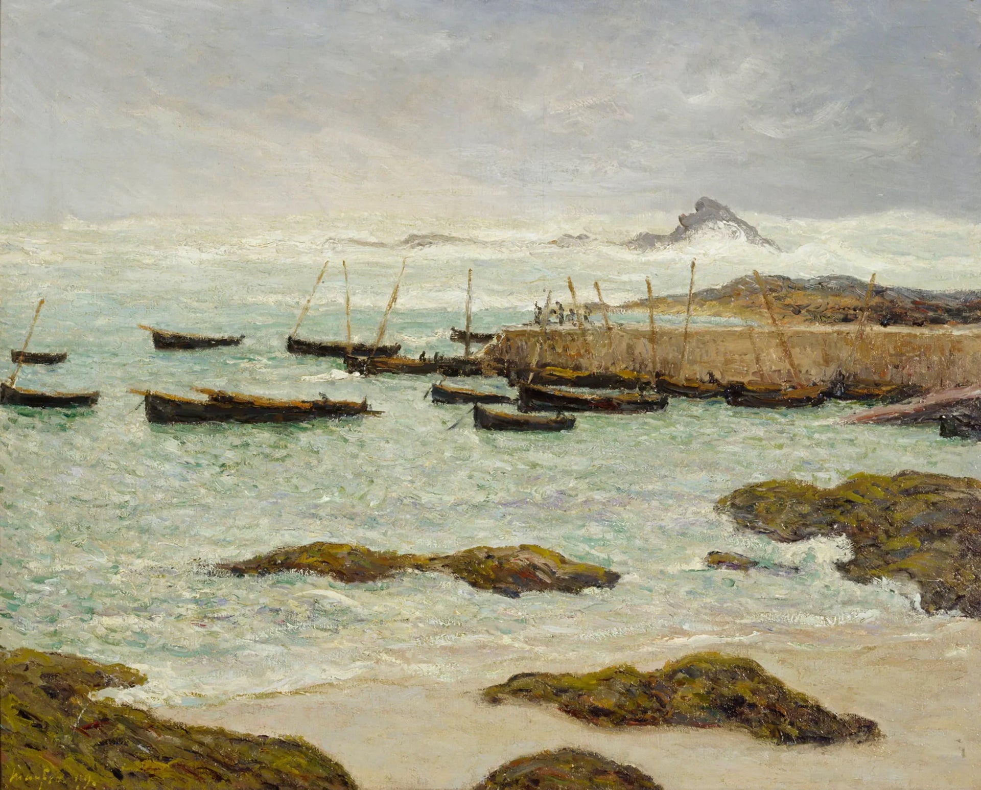 St. Guénolé - Maxime Maufra image 1 reproduction réalisée par Alpha Reproduction