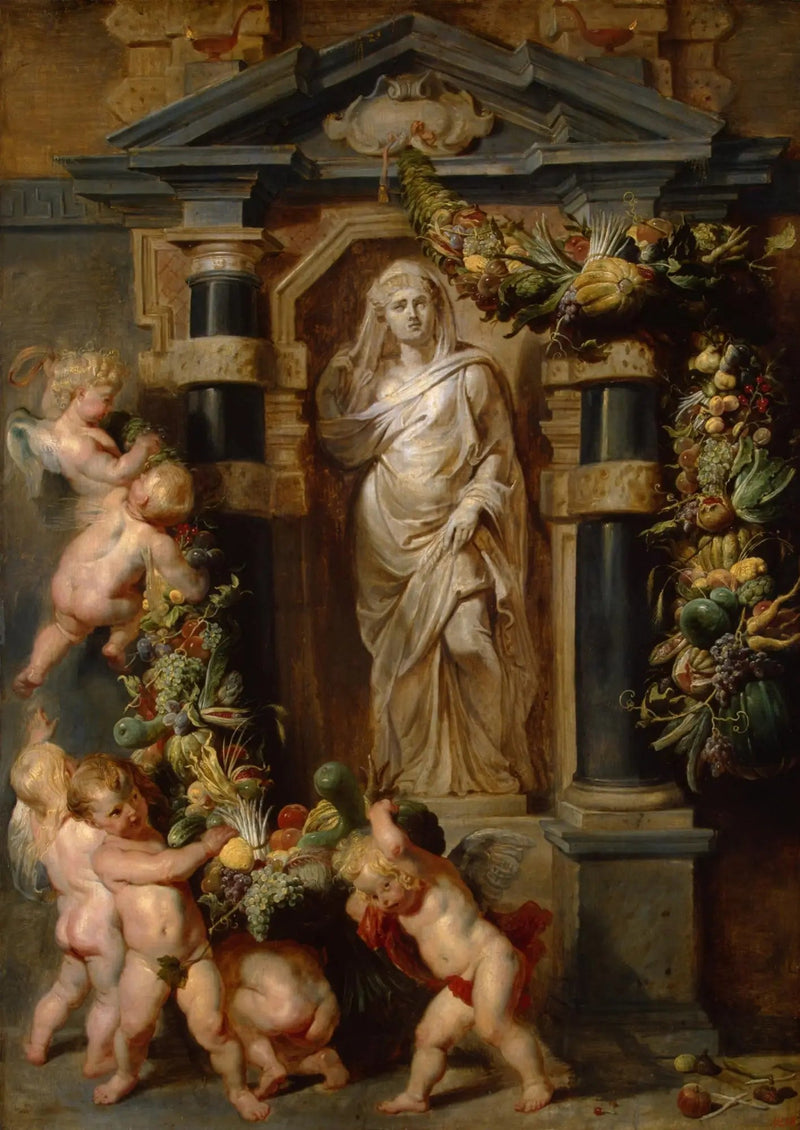 Statue de Cérès - Peter Paul Rubens