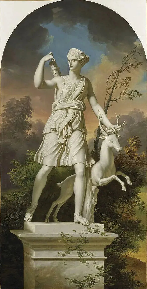 Statue de Diane - Charles Meynier