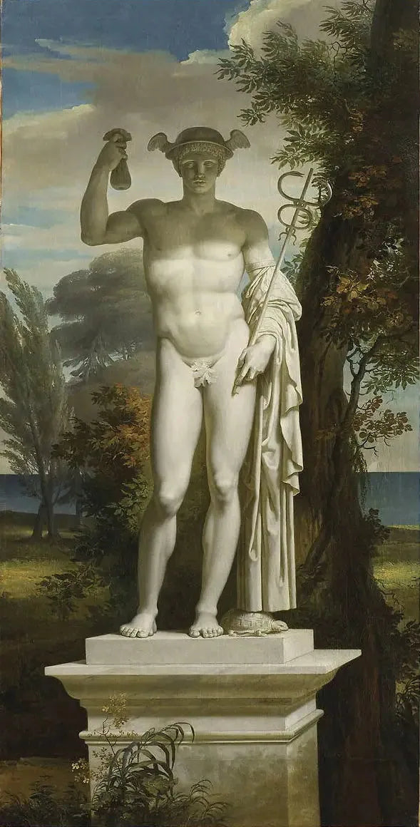 Statue de Mercure - Charles Meynier