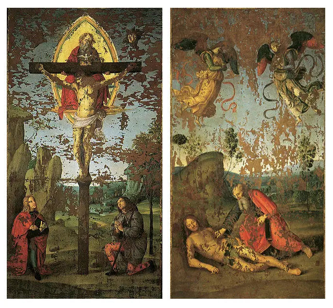 Stendard de la Santissima Trinità - Raphaël Sanzio