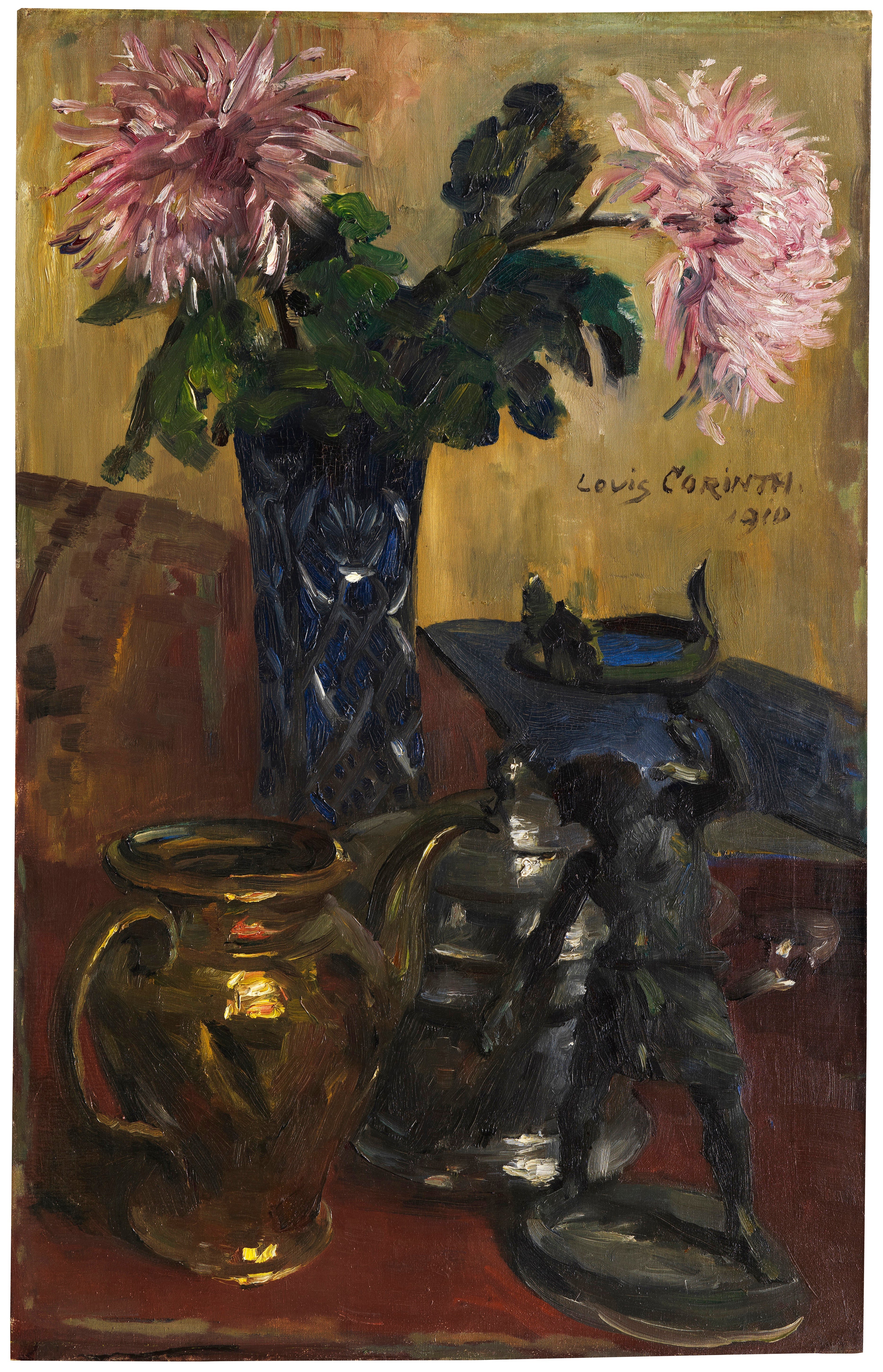 Stillleben Metall - Lovis Corinth image 1 copie de tableau peinte à la main