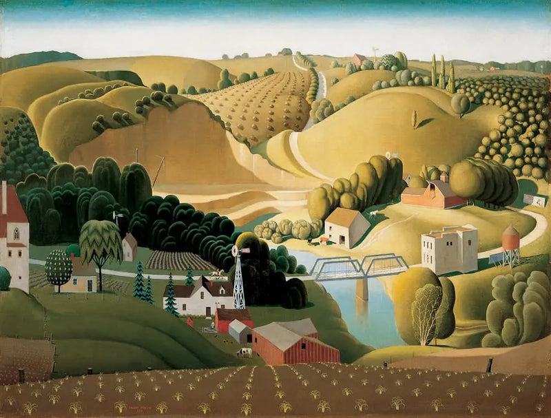 Stone City, Iowa - Grant Wood