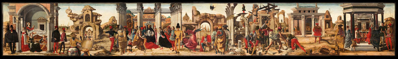 Storie di san Vincenzo Ferrer - Ercole de’ Roberti