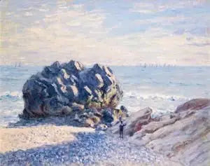 Storr Rock, Lady's Cove, Le Soir - Alfred Sisley
