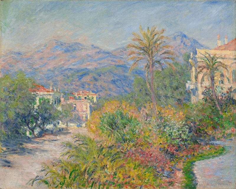 Strada Romana à Bordighera W855 – Claude Monet