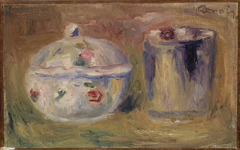Sucrier et timbale - Pierre-Auguste Renoir