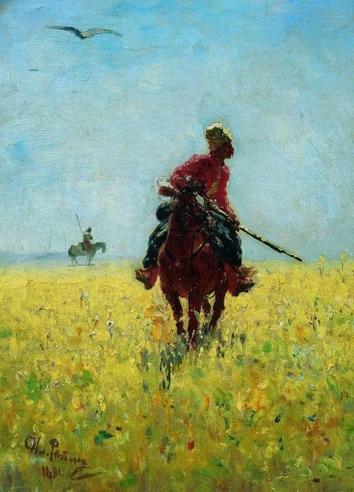 Sur la piste - Ilya Repin